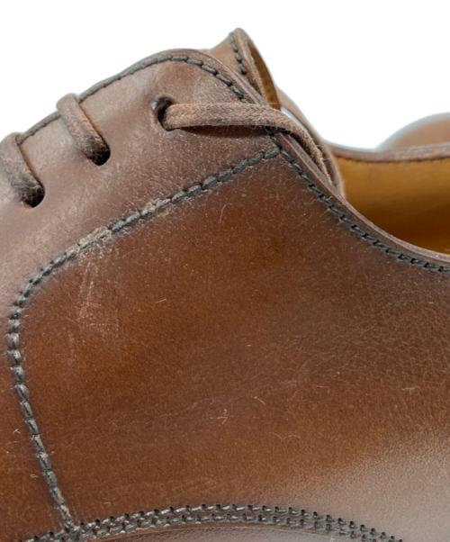 J.M.WESTON（ジェイエムウエストン）J.M.WESTON (ジェイエムウエストン) プレーントゥシューズ ブラウン サイズ:5Eの古着・服飾アイテム