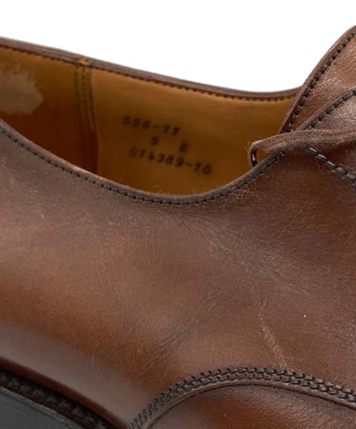 J.M.WESTON（ジェイエムウエストン）J.M.WESTON (ジェイエムウエストン) プレーントゥシューズ ブラウン サイズ:5Eの古着・服飾アイテム