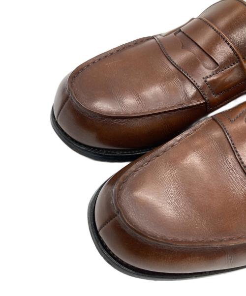 J.M.WESTON（ジェイエムウエストン）J.M.WESTON (ジェイエムウエストン) 180シグネチャーローファー ブラウン サイズ:5Dの古着・服飾アイテム