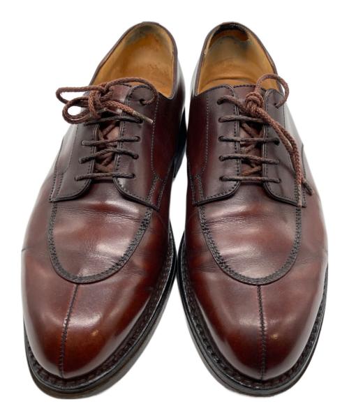 J.M.WESTON（ジェイエムウエストン）J.M.WESTON (ジェイエムウエストン) プリットトゥ ダービーシューズ/ロジェ モデル ブラウン サイズ:5Cの古着・服飾アイテム