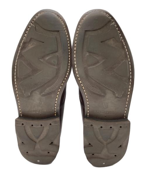 J.M.WESTON（ジェイエムウエストン）J.M.WESTON (ジェイエムウエストン) プリットトゥ ダービーシューズ/ロジェ モデル ブラウン サイズ:5Cの古着・服飾アイテム