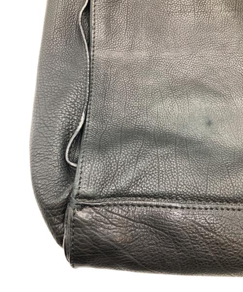 jerome dreyfuss（ジェロームドレイフェス）jerome dreyfuss (ジェロームドレイフェス) レザートートバッグ ブラックの古着・服飾アイテム