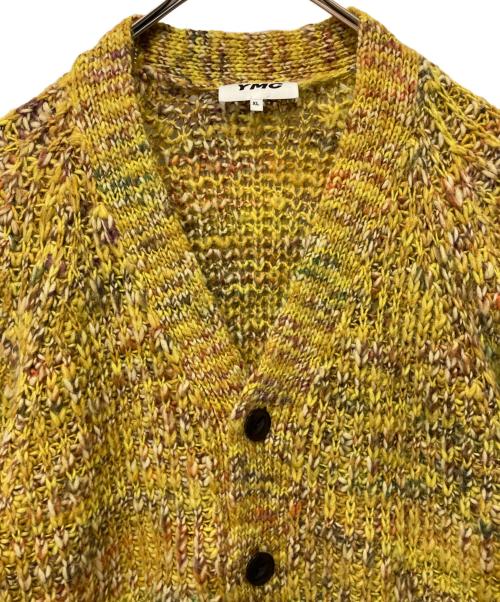 YMC（ユーマストクリエイト）YMC (ユーマストクリエイト) カーディガン イエロー サイズ:XLの古着・服飾アイテム