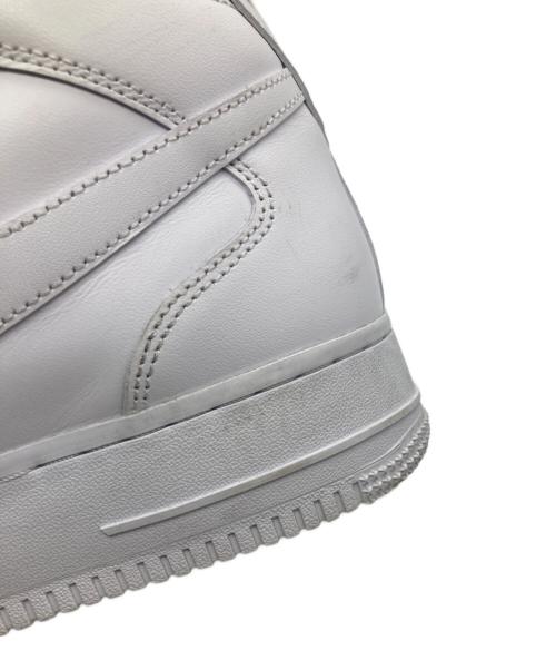 NIKE（ナイキ）NIKE (ナイキ) Supreme (シュプリーム) AIR FORCE1 MID ホワイト サイズ:28.5ｃｍの古着・服飾アイテム
