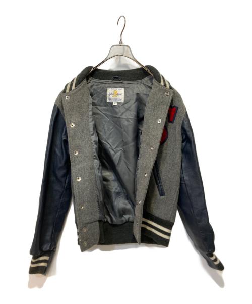 GB sport（ゴールデンベアスポーツ）GB sport (ゴールデンベアスポーツ) スタジャン グレー サイズ:Mの古着・服飾アイテム