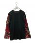 Yohji Yamamoto pour homme (ヨウジヤマモト プールオム) Contrast sleeve t-shirt ブラック サイズ:3：15000円