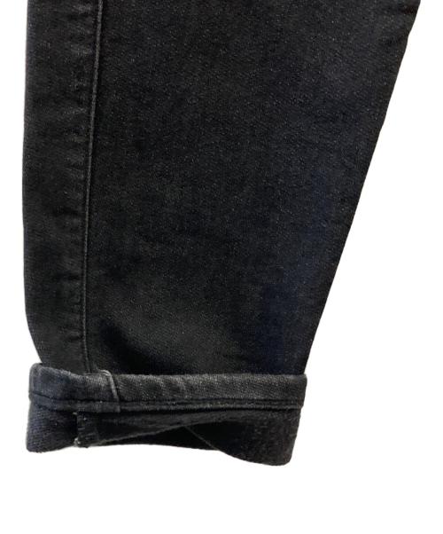 JUNYA WATANABE MAN（ジュンヤワタナベマン）JUNYA WATANABE MAN (ジュンヤワタナベマン) 切替スキニーデニムパンツ ブラック サイズ:Sの古着・服飾アイテム