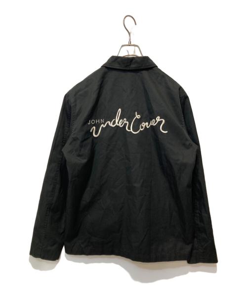 JohnUNDERCOVER（ジョンアンダーカバー）JohnUNDERCOVER (ジョンアンダーカバー) 刺繍ジャケット ブラック サイズ:2の古着・服飾アイテム