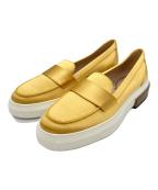 TOD'Sトッズ）の古着「サテンスリッポンシューズ」｜イエロー