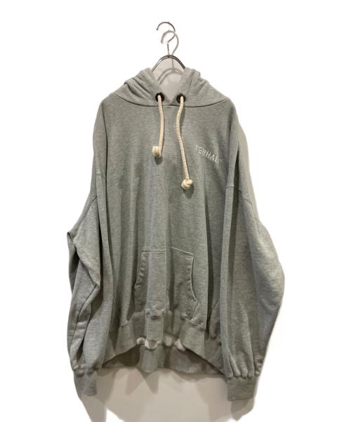 TENHALF（テンハーフ）TENHALF (テンハーフ) SUPER HOODIE GRAY グレー サイズ:FREEの古着・服飾アイテム