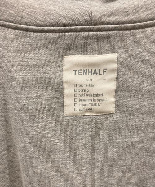 TENHALF（テンハーフ）TENHALF (テンハーフ) SUPER HOODIE GRAY グレー サイズ:FREEの古着・服飾アイテム