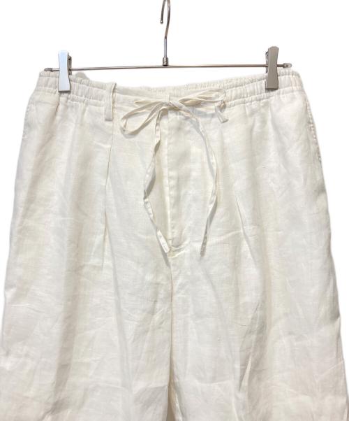 MARKAWARE（マーカウェア）MARKAWARE (マーカウェア) MP SHIRTING CLASSIC FIT EASY PANTS ホワイト サイズ:2の古着・服飾アイテム