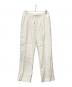 MARKAWARE（マーカウェア）の古着「MP SHIRTING CLASSIC FIT EASY PANTS」｜ホワイト