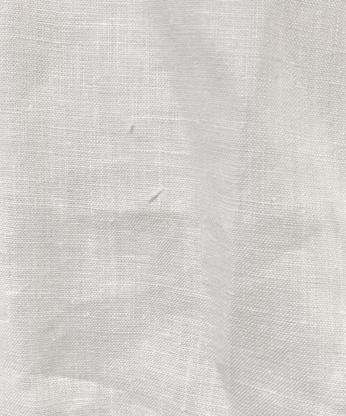 MARKAWARE（マーカウェア）MARKAWARE (マーカウェア) HEMP SHIRTING OPEN COLLAR SHIRT L/S ホワイト サイズ:2の古着・服飾アイテム