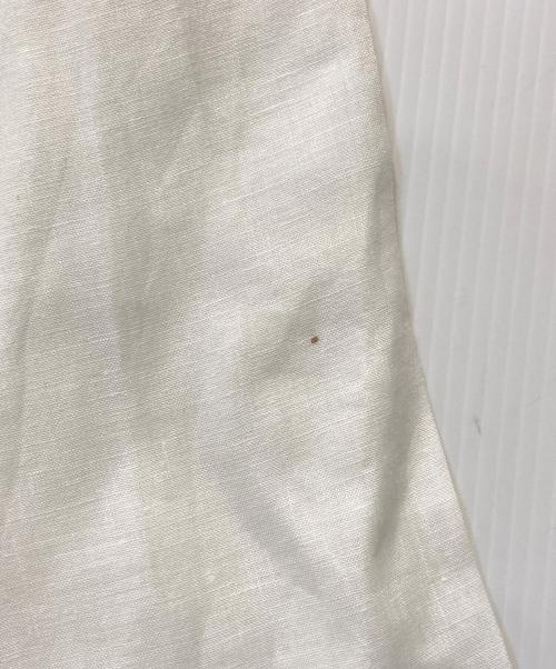 MARKAWARE（マーカウェア）MARKAWARE (マーカウェア) HEMP SHIRTING OPEN COLLAR SHIRT L/S ホワイト サイズ:2の古着・服飾アイテム