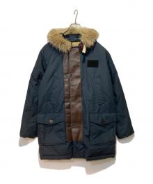 WOOLRICH（ウールリッチ）の古着「FOUR HANDS ARCTIC PARKA/鈴木大器 」｜ネイビー