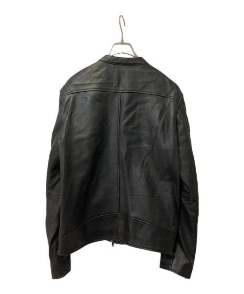 UNITED TOKYO（ユナイテッドトーキョー）UNITED TOKYO (ユナイテッドトーキョー) ラムレザーシングルライダースジャケット ブラック サイズ:3の古着・服飾アイテム