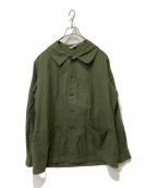 French Armyフランス軍）の古着「VULCAIN WORK JACKET」｜グリーン