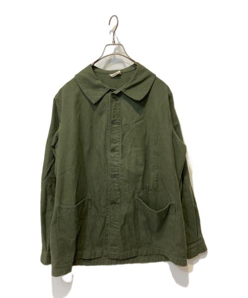French Army（フランス軍）French Army (フレンチアーミー) VULCAIN WORK JACKET グリーン サイズ:96の古着・服飾アイテム