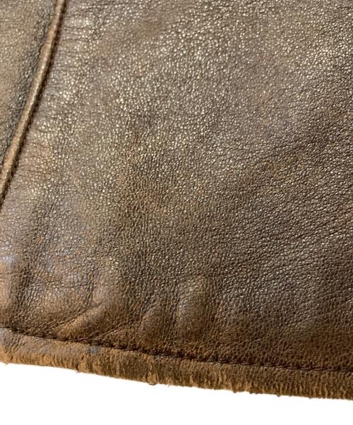 INDEGORGEABLE（ー）INDEGORGEABLE (ー) レザージャケット ブラウン サイズ:Sの古着・服飾アイテム