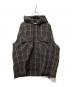 SEDAN ALL-PURPOSE（セダンオールパーパス）の古着「Plaid Hooded Shirt」｜ブラウン