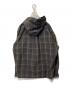 SEDAN ALL-PURPOSE (セダンオールパーパス) Plaid Hooded Shirt ブラウン サイズ:Ｌ：10000円