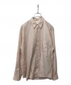 AURALEEオーラリー）の古着「Washed Finx Twill Big Shirt」｜ピンク