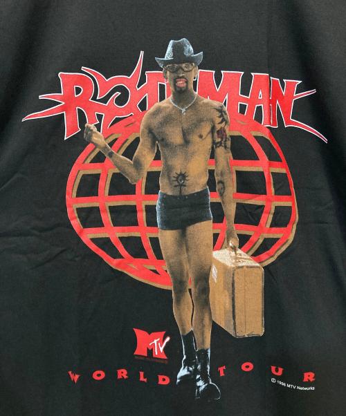 Hanes（ヘインズ）Hanes (ヘインズ) プリントTシャツ ブラック サイズ:Ｌの古着・服飾アイテム