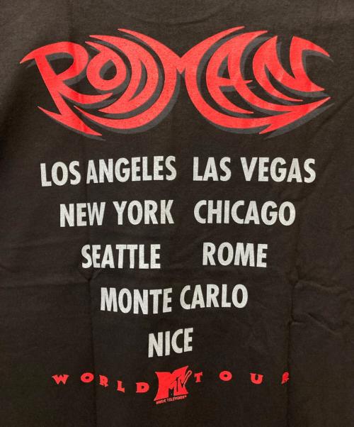 Hanes（ヘインズ）Hanes (ヘインズ) プリントTシャツ ブラック サイズ:Ｌの古着・服飾アイテム