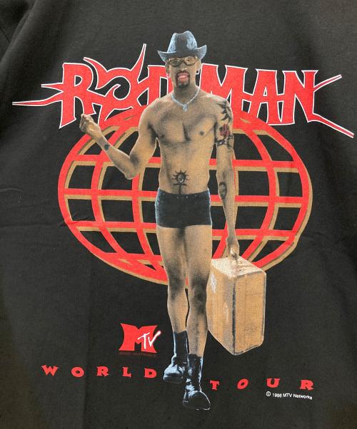 Hanes（ヘインズ）Hanes (ヘインズ) プリントTシャツ ブラック サイズ:Mの古着・服飾アイテム