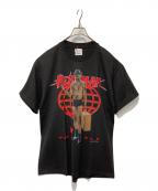 Hanesヘインズ）の古着「プリントTシャツ」｜ブラック