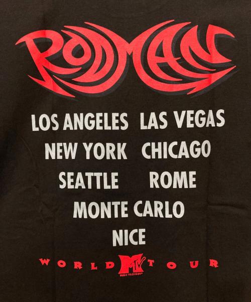 Hanes（ヘインズ）Hanes (ヘインズ) プリントTシャツ ブラック サイズ:Ｌの古着・服飾アイテム