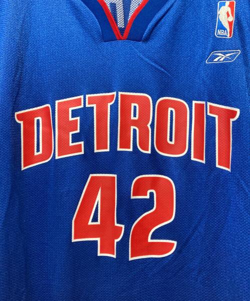 REEBOK（リーボック）REEBOK (リーボック) ゲームシャツ ブルー サイズ:2XLの古着・服飾アイテム