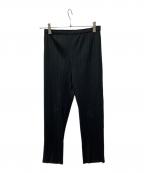 PLEATS PLEASEプリーツプリーズ）の古着「プリーツパンツ」｜ブラック