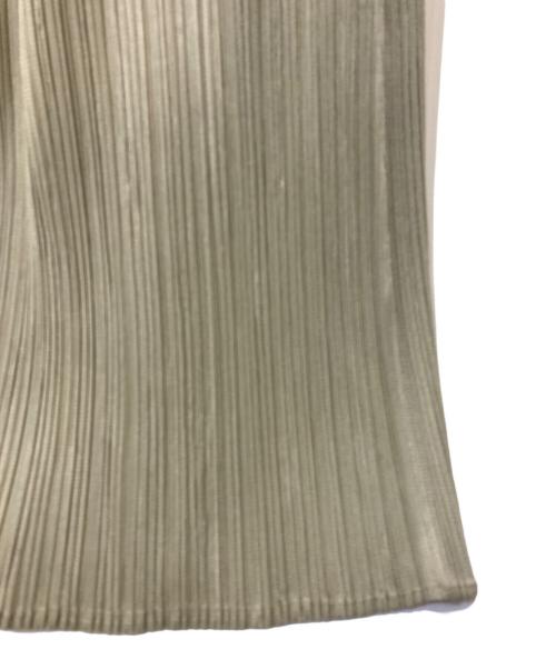 PLEATS PLEASE（プリーツプリーズ）PLEATS PLEASE (プリーツプリーズ) プリーツパンツ ベージュ サイズ:3の古着・服飾アイテム