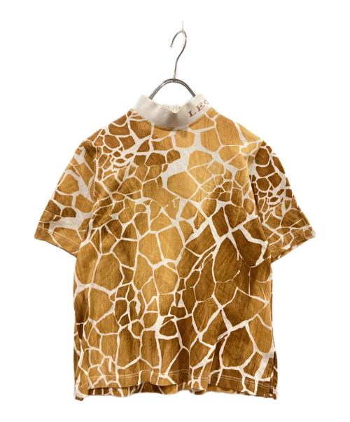 LEONARD（レオナール）LEONARD (レオナール) ハイネックカットソー ブラウン サイズ:表記無しの古着・服飾アイテム