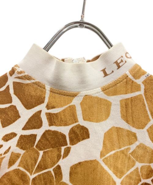 LEONARD（レオナール）LEONARD (レオナール) ハイネックカットソー ブラウン サイズ:表記無しの古着・服飾アイテム