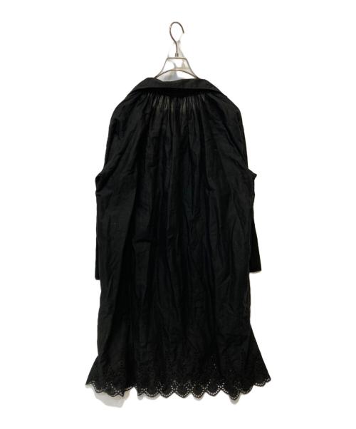 tricot COMME des GARCONS（トリココムデギャルソン）tricot COMME des GARCONS (トリココムデギャルソン) リネン混ブラウス ブラック サイズ:Mの古着・服飾アイテム