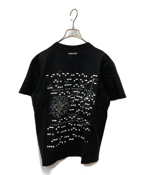 sacai（サカイ）sacai (サカイ) INTERSTELLAR T-Shirt ブラック サイズ:1の古着・服飾アイテム