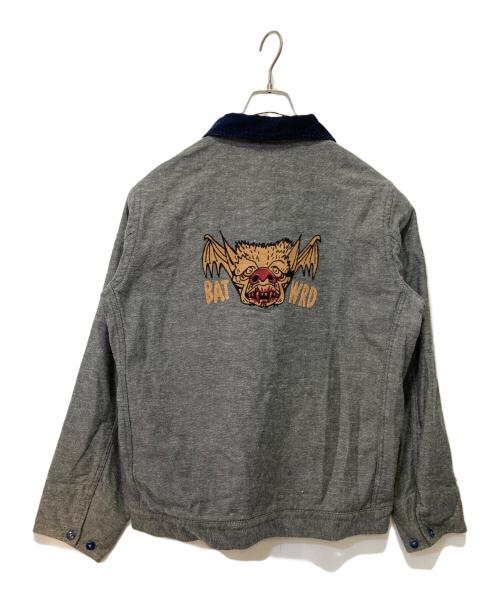 WEIRDO（ウィアード）WEIRDO (ウィアード) ワークジャケット グレー サイズ:Ｌの古着・服飾アイテム