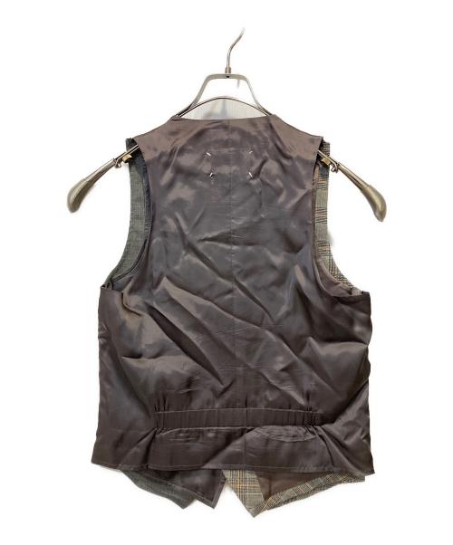 Maison Margiela（メゾンマルジェラ）Maison Margiela (メゾンマルジェラ) RE‐EDITION 再構築ジレ グレー サイズ:44の古着・服飾アイテム