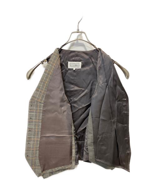 Maison Margiela（メゾンマルジェラ）Maison Margiela (メゾンマルジェラ) RE‐EDITION 再構築ジレ グレー サイズ:44の古着・服飾アイテム