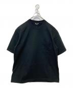 AURALEEオーラリー）の古着「HEAVY WEIGHT POCKET TEE」｜ブラック