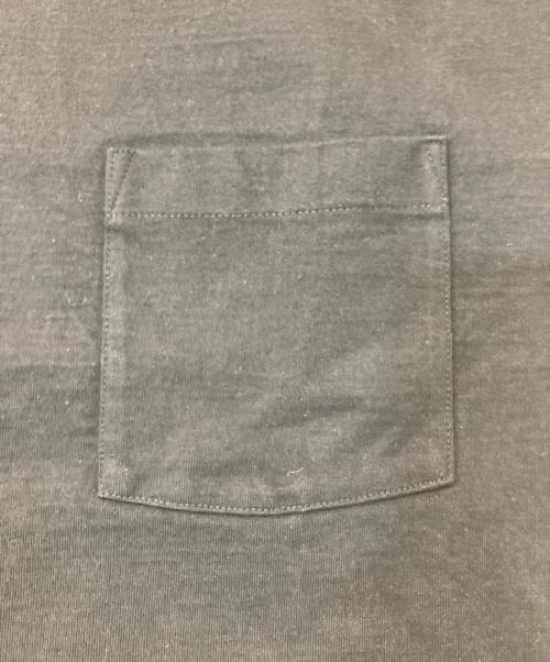 AURALEE（オーラリー）AURALEE (オーラリー) HEAVY WEIGHT POCKET TEE ブラック サイズ:5 未使用品の古着・服飾アイテム