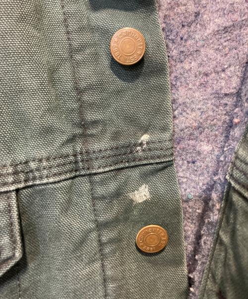 CarHartt（カーハート）CarHartt (カーハート) トラッカージャケット グレー サイズ:XLの古着・服飾アイテム