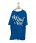 WIND AND SEA (ウィンダンシー) ラメプリントTシャツ ブルー サイズ:XL：4000円