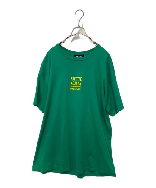 WIND AND SEA（ウィンダンシー）WIND AND SEA (ウィンダンシー) プリントTシャツ グリーン サイズ:XLの古着・服飾アイテム