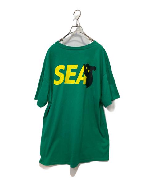 WIND AND SEA（ウィンダンシー）WIND AND SEA (ウィンダンシー) プリントTシャツ グリーン サイズ:XLの古着・服飾アイテム