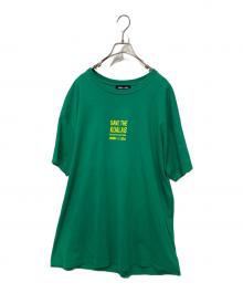 WIND AND SEA（ウィンダンシー）の古着「プリントTシャツ」｜グリーン