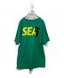 WIND AND SEA (ウィンダンシー) プリントTシャツ グリーン サイズ:XL：4000円
